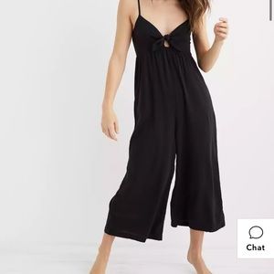 NWT Aerie Tie Front Jumpsuit! 🖤